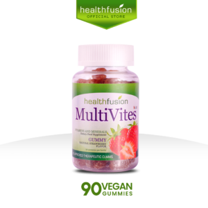 Health Fusion MultiVites 13-in-1 Gummy Multivitamins & Minerals | 90 Pectin Gummies | Halal Vegan Gluten-Free | Kids & Adults