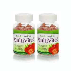 Health Fusion | MultiVites Complete Duo Bundle | 180 Pectin Gummies | Multvitamins & Minerals | Halal Vegan Gluten-Free | Kids & Adults