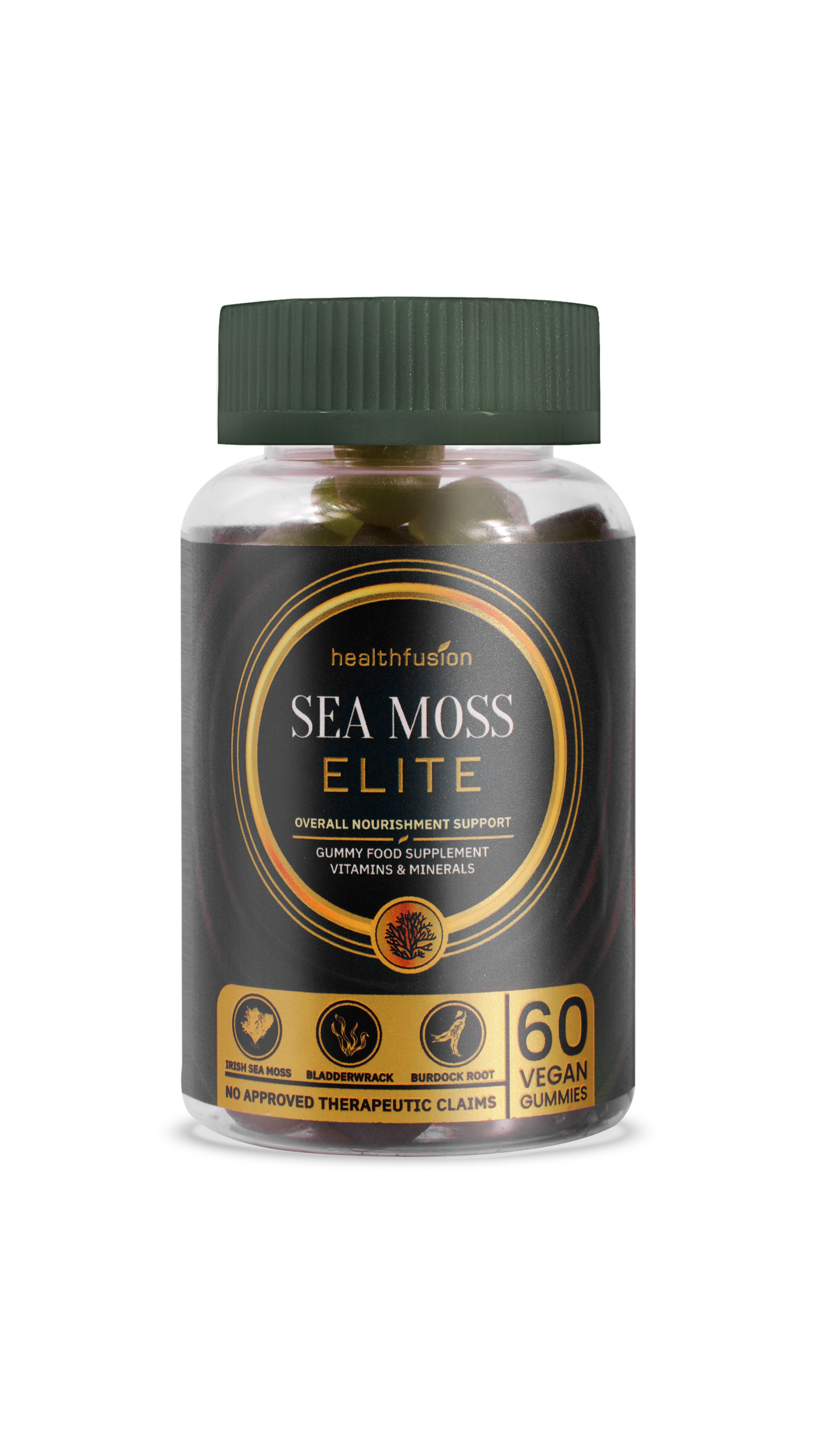 seamoss gummies bottle
