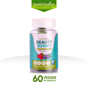 BEAUTY BUNNY | High Potency Beauty Multivitamins Gummy Food Supplement | 60 Vegan Gummies