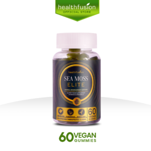 Health Fusion SEA MOSS ELITE Overall Nourishment Support Gummy Food Supplements | 60 Vegan Gummies
