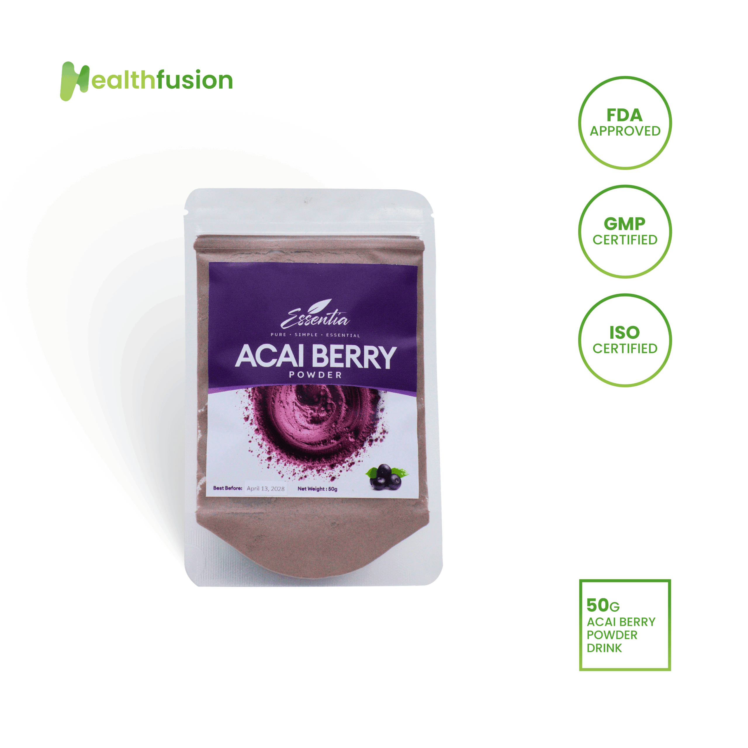 Essentia Acai Berry Powder 50g